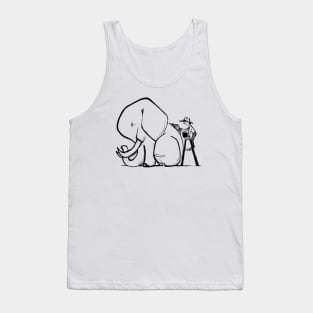 Elephant bath time Tank Top